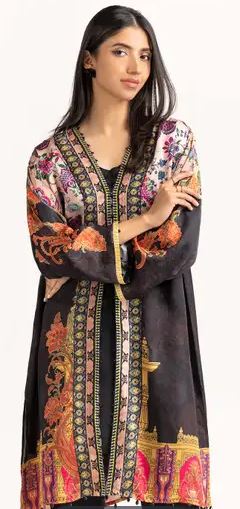 Shamose Silk Embellished Shirt